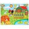 Rompecabezas de madera de 60 piezas para niños, dibujos animados de animales, cuento de hadas, rompecabezas plano, juguete de bloques de construcción educativo para la primera infancia del bebé