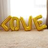 Globos de Aluminio con Letras Grandes de Amor para Cumpleaños, Compromiso, Decoración de Habitaciones, Boda, Decoración de Fiesta de Propuesta, Decoración de Bodas