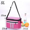 Nuevo Bolso Térmico Estampado Transfronterizo Bolsa de Almuerzo Portátil Bolsa de Hielo Plegable para Niños Bolsa Térmica Bolsa de Lonchera de Dibujos Animados para Estudiantes