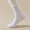Meia Cano Médio Outono e Inverno Fundo de Toalha Colmeia Antiderrapante Esportiva Basquete Respirável Elite Masculina Fabricante Zhuji Atacado