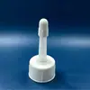 Tapa blanda de silicona para frascos de gotas para oídos de mascotas, tapa de 60 ml para frasco de gotas para oídos con boquilla puntiaguda para solución de limpieza de oídos