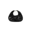 Bolsa Nuvem Plissada Novo Estilo 2024 Moda Bolsa de Ombro Único Transversal de Mão Bolsa Dumpling Sob o Braço Elegante Feminina Comércio Exterior