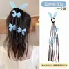 Celebrante de Internet Peluca Infantil Trenza Tocado Trenza de Boxeo Cuerda para el Cabello con Puntos Trenza Dulce Fresca Coleta Diadema Accesorios para el Cabello