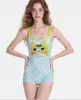 Nuevo traje de baño de una pieza para mujer 2026, diseñado para cubrir el abdomen y crear un efecto adelgazante, adecuado para vacaciones en la playa, aguas termales y natación competitiva; disponible para envío directo