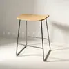 Sillas de Comedor Transfronterizas, Muebles de Restaurante de Moda, Taburetes de Panel de Metal de Hierro Estilo Vintage, Sillas Simples con Funda Suave