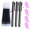Set de Plumas que Desaparecen Paquete de 10 Recambios para Pluma que Desaparece Libro de Práctica de Letras con Ranura Bolsa para Plumas que Desaparecen Suministros de Oficina