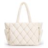 Bolsa Cruzada Acolchada de Nylon Personalizada de Fábrica Bolsa Tote Acolchada bolsa de Moda hacia abajo Bolsa de Hombro Ligera Patrón Acolchado