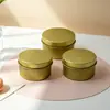 Caixa de Lata Redonda para Vela Perfumada Atacado Pastilhas para Garganta Brinquedo Lata de Óleo Vela para Prevenção de Desastres de Emergência Lata de Lata