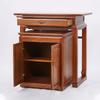 Mesa Divina com Armário em Mogno Maciço, Divisória para Oferendas, Mesa para Casa, Mesa Zen com Buda, Armário Vertical em Pau-rosa com Esculturas para Culto.