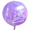 Globos de Papel de Aluminio 4D Nuevos y Coloridos Transfronterizos 10/12/22/32/50/ 60 pulgadas Láser Arcoíris Decoraciones de Cumpleaños