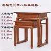 Mesa Divina com Armário em Mogno Maciço, Divisória para Oferendas, Mesa para Casa, Mesa Zen com Buda, Armário Vertical em Pau-rosa com Esculturas para Culto.