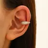 Personalidad Punk Retro Europea y Americana Clip para Oreja de Serpiente Sin Agujero Espíritu del Zodíaco Serpiente Clip Pequeño para Hueso de Oreja de Serpiente Sin Agujero en la Oreja Pendientes del Año de la Serpiente