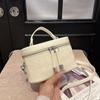 Moda Mujer Estilo Occidental 2024 Otoño Nuevo Bolso de Hombro Moderno Color de Contraste Crossbody Bolso Cuadrado Pequeño Bolso de Mano Artístico