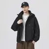 Chaqueta con capucha para hombre estilo Old Money 2026 Nueva Tendencia de Moda Casual Otoñal Chaqueta Ropa Exterior Fresca Pícara de Gama Alta Camisa