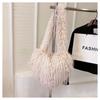 Bolso de Hombro de Felpa Original Niche Love de Gran Capacidad para Mujer, Bolso de Moda Ins Versátil para Otoño e Invierno, Bolso Peludo, Bolso Cruzado