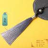 16CM cuentas de la suerte borla degradada borla colgante de vestuario antiguo Hanfu placket de presión cheongsam colgante de guqin oreja colgante al por mayor