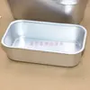 A04 A05 Caixa de Pão Concha de Floco de Neve Quadrada Anodizada Forma de Torrada Forma de Bolo Brownie Forma de Pão