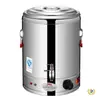 Barril de Cocción al Vapor con Calefacción Eléctrica Doble Capa de Acero Inoxidable Barril de Aislamiento con Calefacción Eléctrica Barril de Sopa y Fideos de Gran Capacidad Comercial Barril de Cocción de Gachas Agua Hirviendo