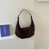 Bolsa tipo dumpling de gran capacidad para mujer, versión coreana, bolso de hombro de moda vintage, bolso de axila de nicho de alta gama otoño e invierno 2026