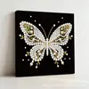 Accesorios para Pintura de Diamantes de Venta Caliente Transfronteriza Diamante 5D de Forma Irregular Hecho a Mano Bricolaje Marco de Madera Pegatinas Dibujos Animados Decoración de Interiores Pintura de Perlas
