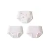 Calzoncillos bóxer de algodón para niñas Balabala, panties triangulares para niños, Clase A, sin costuras apretadas, antibacterianos, paquete de tres