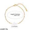 Pulsera de Acero Inoxidable 316 con Forma de Corazón Color Dorado Real Resistente al Desgaste Ajustable Joyería para la Mano para Parejas Accesorios de Cruz Europeos y Americanos