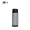 La nueva taza térmica de gran capacidad de Tyeso para hombres y mujeres es simple, portátil y elegante, con un diseño a rayas, adecuada para uso en exteriores y como portavasos para coche.