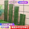 Cerca de bambu Cerca de jardim Cerca telescópica Pátio externo Pequeno jardim de vegetais Cerca de casa de família ao ar livre Cerca Suporte de escalada de vime