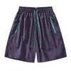 Novos Shorts de Nylon Ice Silk da Marca Tendência de Verão para Homens e Mulheres, Shorts de Cinco Pontos para Casais, Shorts Casuais de Praia Soltos e Respiráveis para Homens