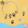 Aifulu Temporada de Graduación Conmemorativo Niña y Niño Cuentas Plata de Ley S925 Accesorios de Joyería DIY Conjunto de Cuentas Sueltas Combinación