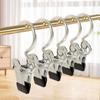 Sombrero Multifuncional de Metal Acero Inoxidable con Clip de Gancho Clip para Pantalones Soporte para Pantalones Perchero para Pantalones Colgador