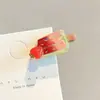 Mini Grampo de Cabelo Sorvete Fofo Criativo Peculiar Estilo Ins Sorvete Clipe para Franja Cabelo Quebrado Desenho Animado Grampo de Cabelo de Alto Valor