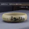 Maceta de flor de hada del agua cerámica cobre Herba hidropónica Torre bambú una hoja loto cuenco loto Herba Lysiana maceta especial sin agujero tamaño grande pequeño