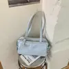 Bolsa de bolos versátil de gran capacidad para mujer, nuevo bolso de hombro de moda 2026 con estampado de leopardo, bolso tote de nicho estilo coreano para el día a día