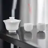 Porcelana de Hielo Cocida con Mineral Crudo Taza de Té Estilo Japonés Mini Taza para Licores del Tamaño de la Punta del Dedo Redonda y Lisa Tamaño para una Taza Logo de la Empresa