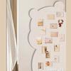 Adesivos de parede de feltro de lã de urso, fundo de parede com fotos, quadro de feltro, quadro de cortiça, decoração de parede, adesivos de parede criativos de honra