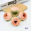 Pintura al óleo de simulación Flor de capullo de té Capullo de rosa de té pequeña Tocado minoritario Horquilla Xunpu Bolsa de materiales para hacer flores con flores