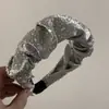 Dongdaemun Coletero de Satén Brillante Banda para el Cabello Alta Elasticidad Elegante Liga para el Cabello para Mujeres