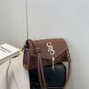 Bolso Simple con Colgante de Borla para Mujer 2026 Nuevo Retro Personalidad Hombro Único Cruzado Primavera Bolso Cuadrado Pequeño