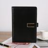 Set Retro Diario A5 Hebilla Pu Libreta de Negocios Libreta Mano Libro de Registro