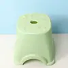 Banqueta Grande de Plástico para Uso Doméstico, Banqueta de Banheiro, Banqueta Infantil, Impressão Personalizada para Presente, Banqueta de Massagem para Trocar de Sapato, Antiderrapante, Adequada para Sentar