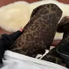 Pantalones de pana rosa a cuadros con bolsillo Beibei, pantalones de pierna ancha, pantalones casuales gruesos con forro polar, de caída, de cintura alta para mujer, otoño e invierno