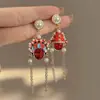 Pendientes de Plata de Ley S925 con Perlas de Imitación de Gama Alta para Mujer, Pendientes de Diseño Nicho, Pinzas para Orejas y Accesorios para Orejas Versátiles y Elegantes