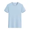 Camiseta ligera de manga corta para hombre con tecnología de algodón fresco al tacto, camiseta de secado rápido para hombre, camiseta de manga corta para hombre, camiseta personalizada