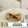 Plato de Fruta Festivo de Lujo Ligero para el Hogar, Caja de Dulces con Compartimentos de Almacenamiento de Alta Gama, Exhibidor para Mesa de Café de Sala de Estar, Plato Sellado para Frutas Secas