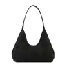 Bolsa de Ombro Corrente de Lantejoulas Estilo Coreano Bolsa Transversal para Ir ao Trabalho Suave Simples Moda Portátil Casual Bolsa de Axila para Mulheres