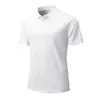 8903 Camisa Polo Transfronteriza Talla Asiático-Europeo 180g Top de Manga Corta