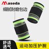 Muñequera de Compresión Max Sports Tejida Transpirable Suave para Baloncesto Fitness Muñequera Elástica Trenzada Alta Elasticidad