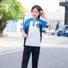 Uniforme de Verano para Estudiantes de Secundaria Traje de Manga Corta Ropa de Clase para Estudiantes de Preparatoria Camiseta Ropa Deportiva de Media Manga para Hombres y Mujeres