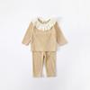 Pijamas para niños 2025 Otoño Nuevo Traje para el hogar Ropa Estilo coreano Pijamas para niños Ropa para el hogar para niñas Conjunto de dos piezas